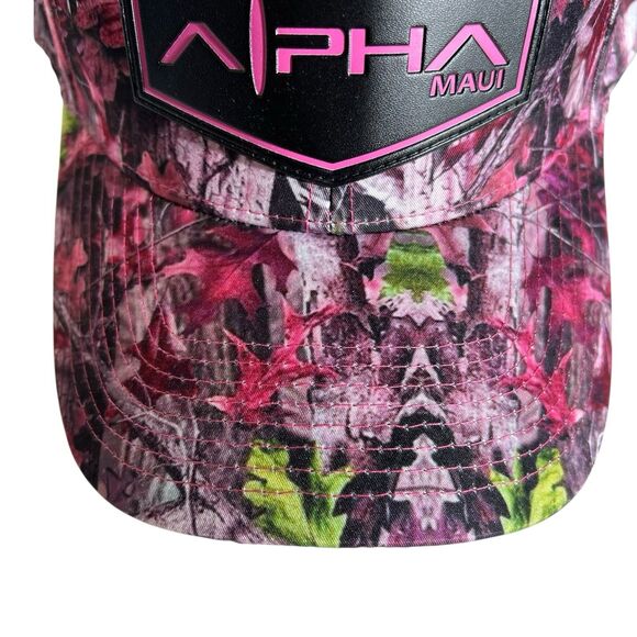 Alpha Maui Pink Camo Hat Be Strong Be Humble and Your Possibilities Are Endless main image 6